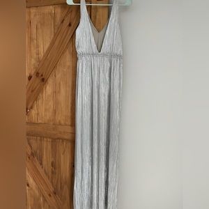 Silver BCBG dress